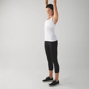 LULULEMON swiftly tech Racerback tank white size 6